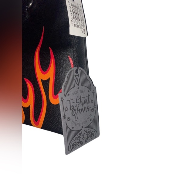 For The Record Ring Satchel in Flamin' Hot - Picture 6 of 8